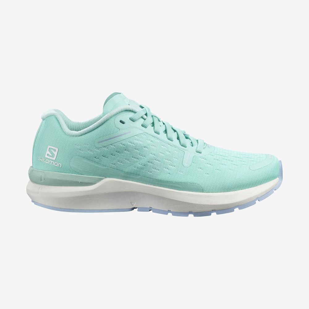 SALOMON SONIC 4 BALANCE Philippines - Women's Road Running Shoes - Turquoise | 682430-OZD